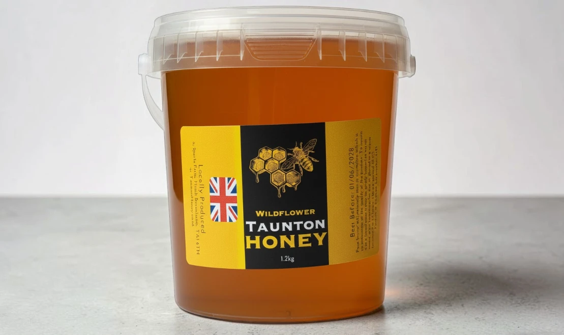 Large Tub of Runny Honey
